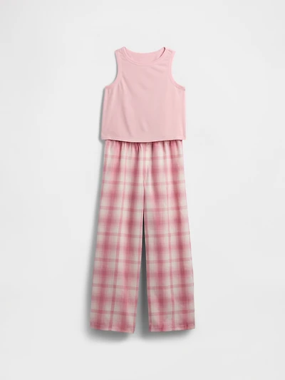 Kids Recycled Tank PJ Set