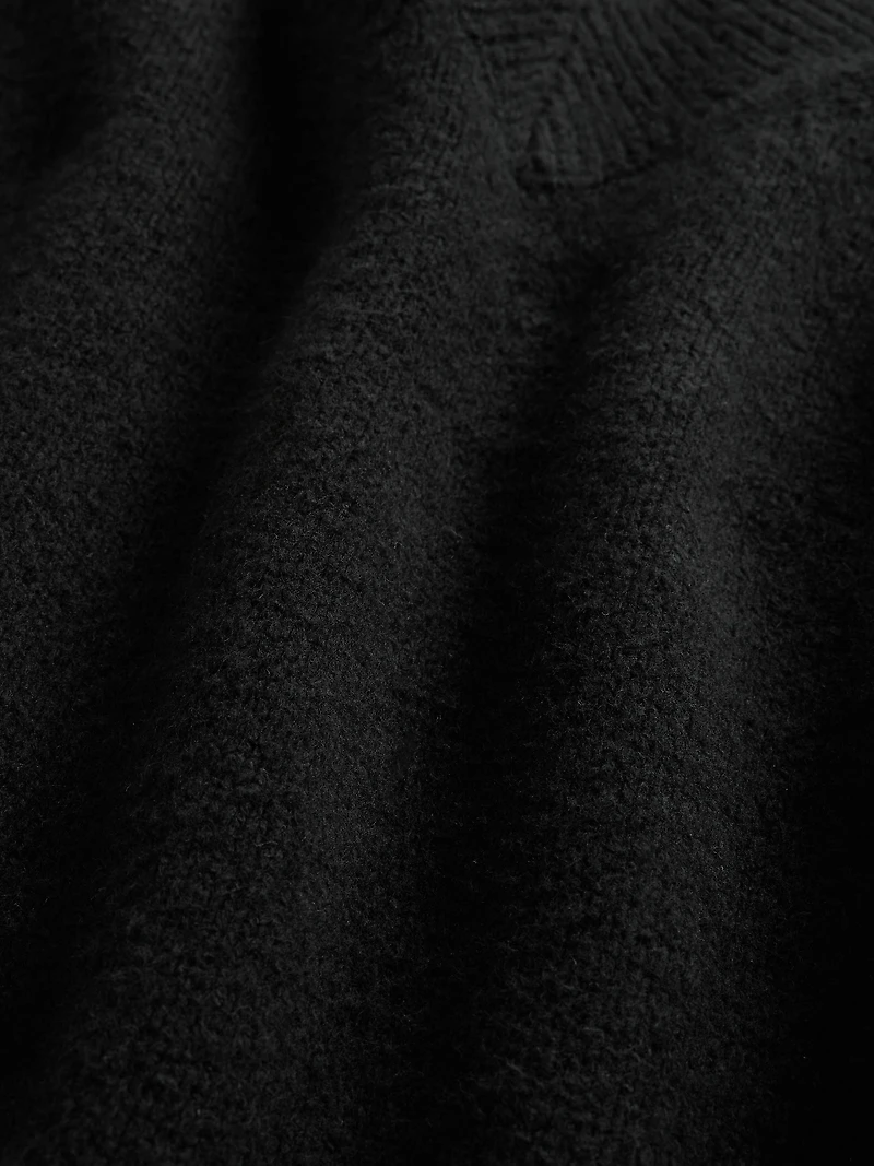 CashSoft Oversized V-Neck Sweater
