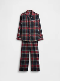 Kids Recycled Flannel PJ Set