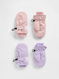 Toddler Snow Mittens (2-Pack