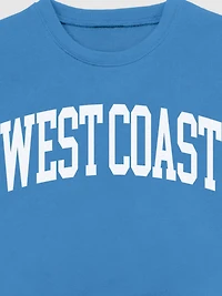 West Coast Graphic Crew Neck Sweatshirt