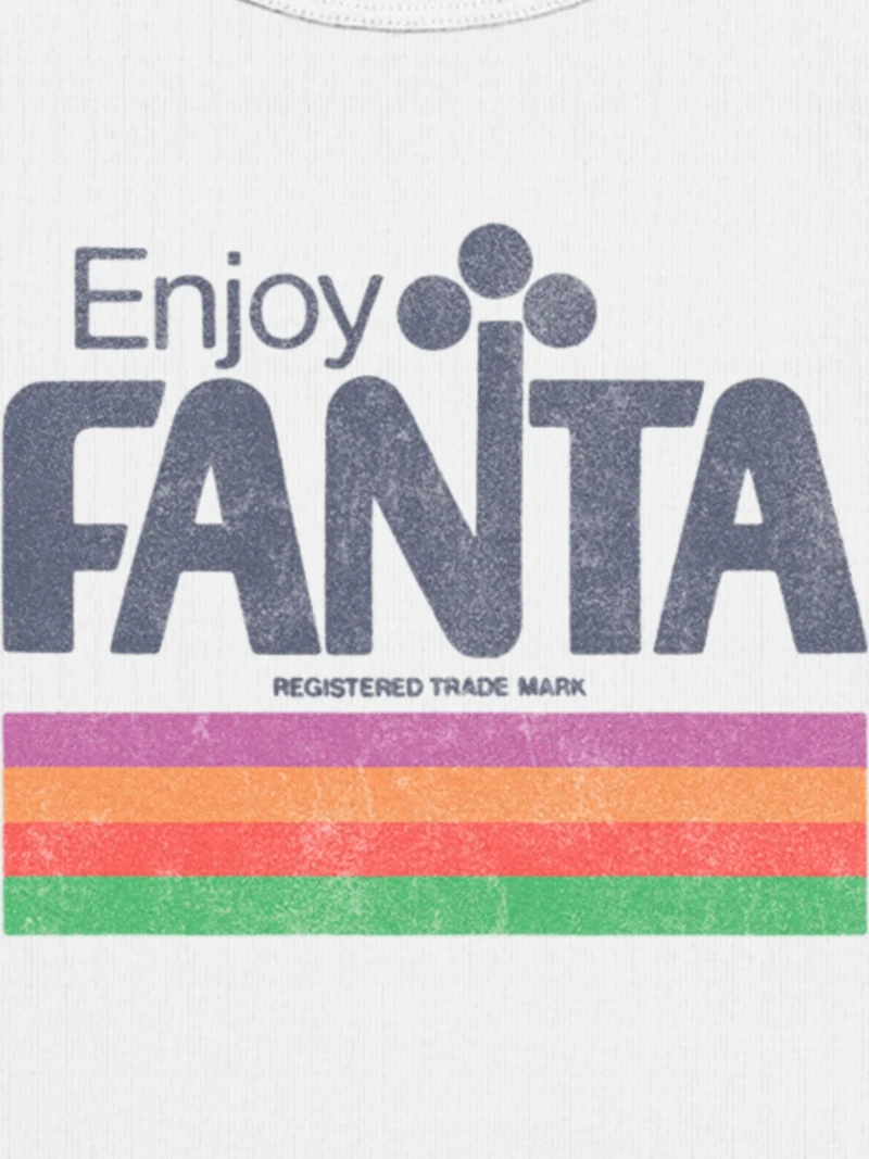 Retro Fanta Graphic Baby Fit T-Shirt