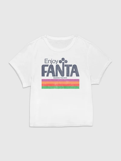 Retro Fanta Graphic Baby Fit T-Shirt