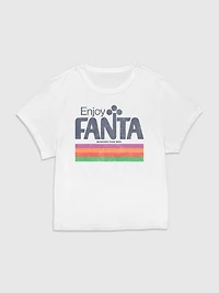 Retro Fanta Graphic Baby Fit T-Shirt
