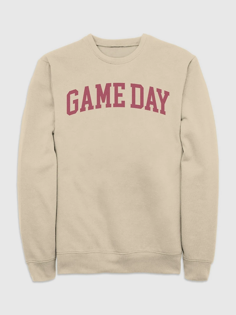 Game Day Graphic Crew Neck Sweatshirt