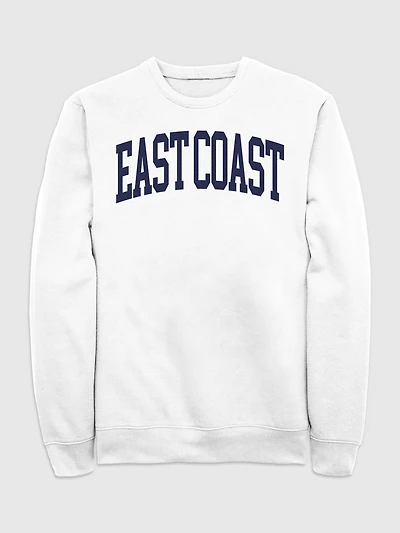 East Coast Graphic Crew Neck Sweatshirt