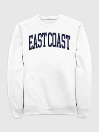 East Coast Graphic Crew Neck Sweatshirt