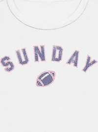 Sunday Football Graphic Baby Fit T-Shirt