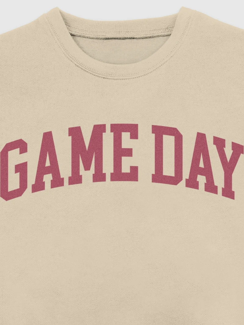 Game Day Graphic Crew Neck Sweatshirt