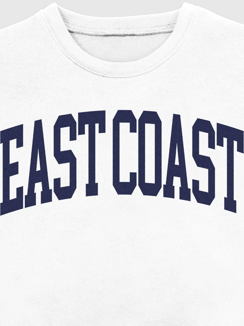 East Coast Graphic Crew Neck Sweatshirt