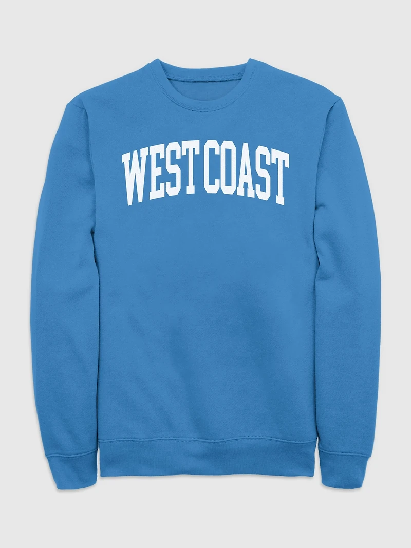 West Coast Graphic Crew Neck Sweatshirt