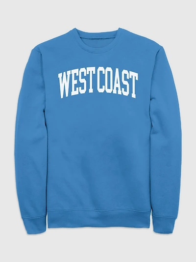 West Coast Graphic Crew Neck Sweatshirt