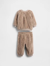 Baby Sherpa Bear Outfit Set