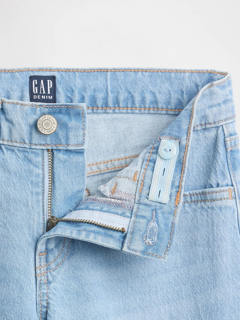 Kids Low Rise Straight Jeans