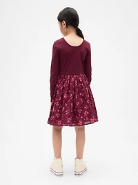 Kids Mixed Media Dress