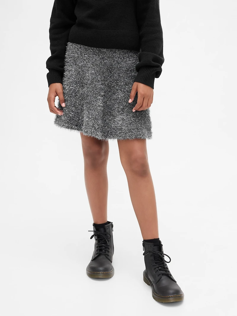 Kids Wicked Tinsel Eyelash Sweater Skirt