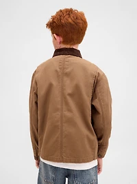Kids Canvas Utility Jacket