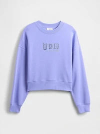 VintageSoft Wicked Crop Wedge Sweatshirt