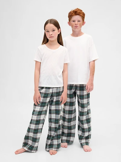 Kids Recycled Flannel PJ Pants