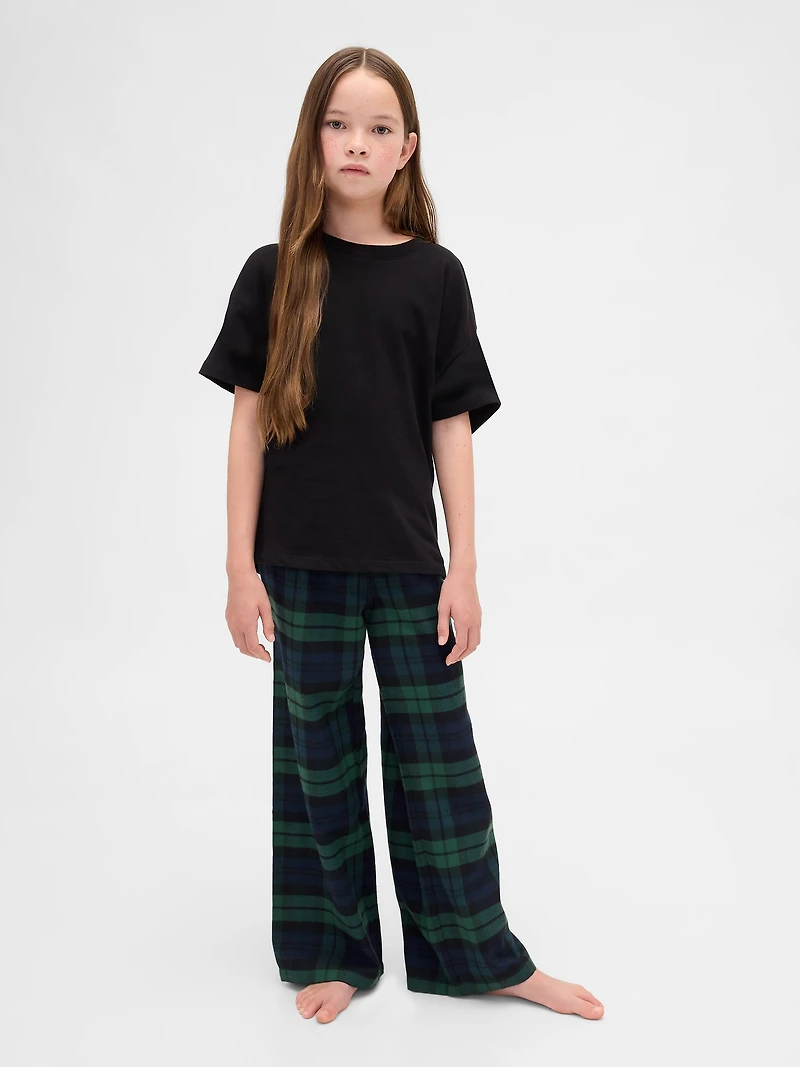 Kids Recycled Flannel PJ Pants