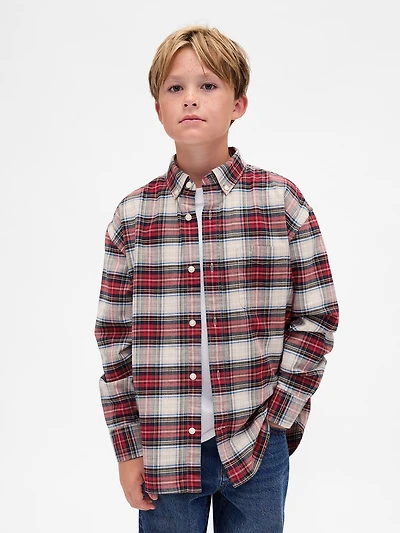 Kids Relaxed Oxford Shirt
