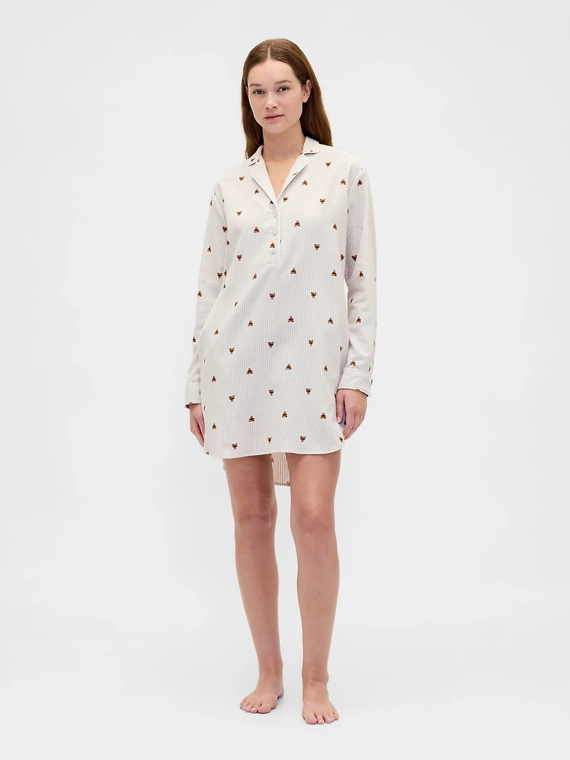 Softest Flannel PJ Dress