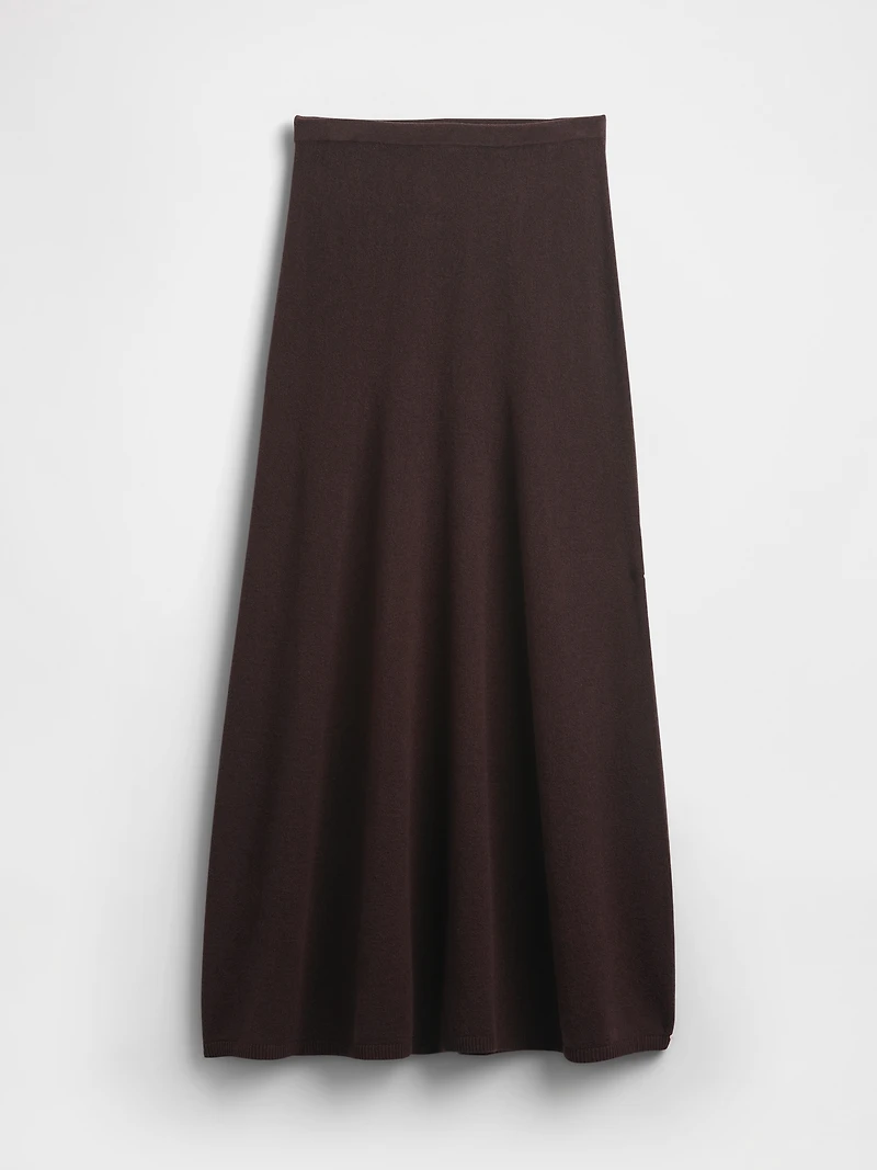 CashSoft Maxi Sweater Skirt