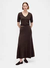 CashSoft Maxi Sweater Skirt