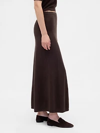 CashSoft Maxi Sweater Skirt