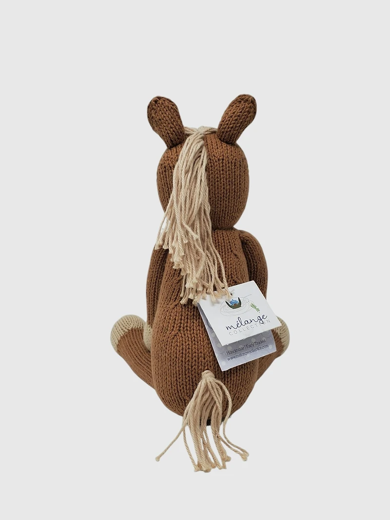 Horse Knit Toy