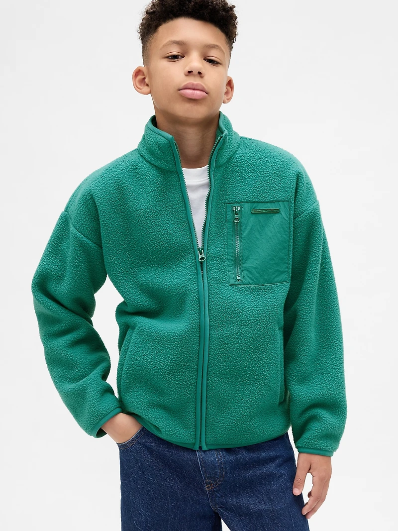 Kids Relaxed Sherpa Jacket