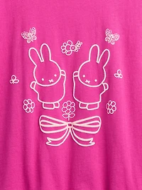Kids Miffy Oversized Graphic T-Shirt
