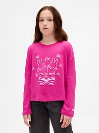 Kids Miffy Oversized Graphic T-Shirt