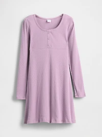 Kids Rib Henley Dress