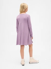Kids Rib Henley Dress
