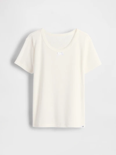 Kids Recycled Pointelle PJ T-Shirt