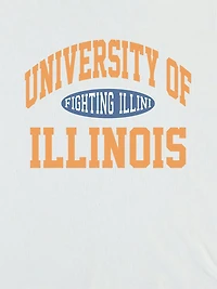 University of Illinois Vintage Fighting Illini Crop T-Shirt
