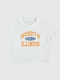 University of Illinois Vintage Fighting Illini Crop T-Shirt