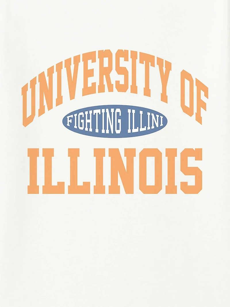 University of Illinois Vintage Fighting Illini Graphic T-Shirt