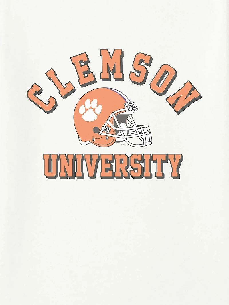 Clemson University Football Vintage Graphic T-Shirt
