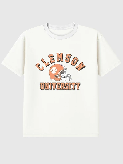 Clemson University Football Vintage Graphic T-Shirt