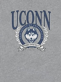 UConn Laurel Crest Crop T-Shirt