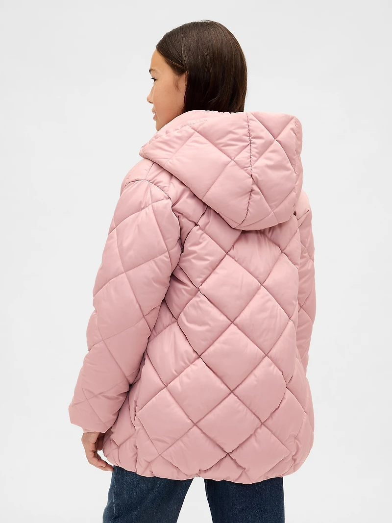 Kids Quilted Puffer Coat