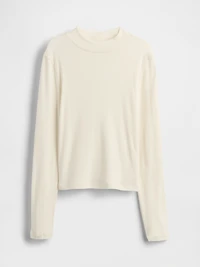 Kids Rib Mockneck T-Shirt