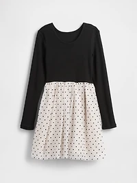 Kids Mixed Media Dress