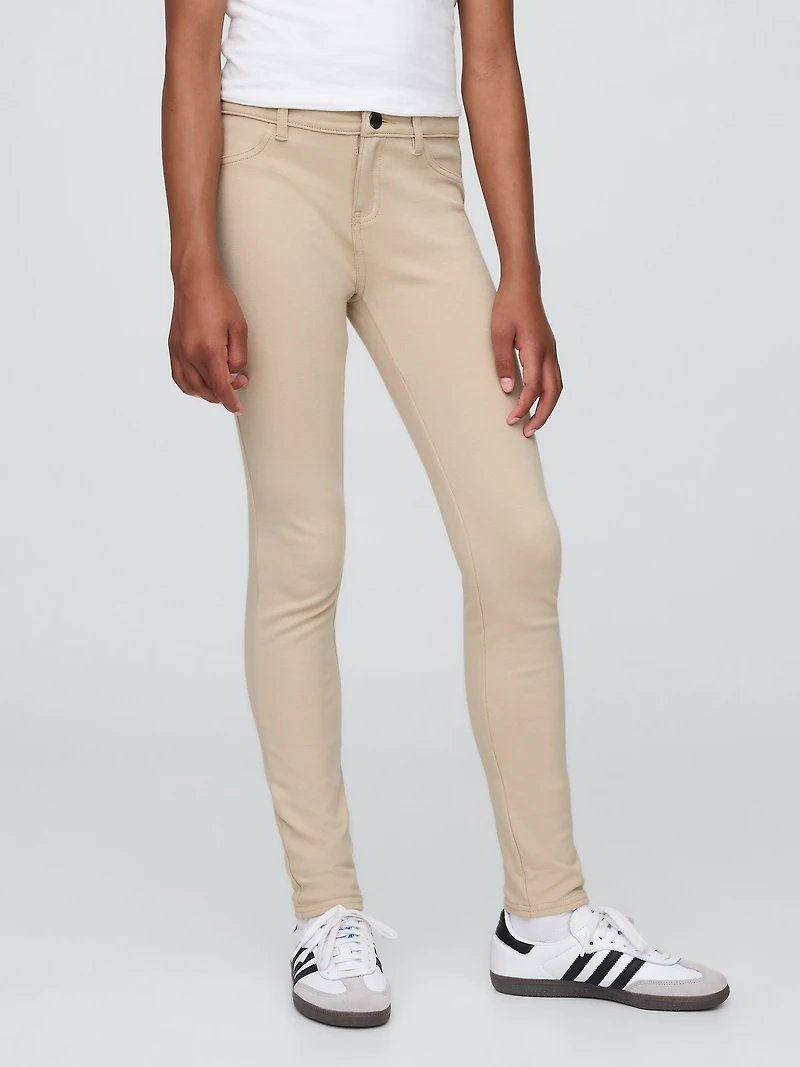 Kids Uniform Ponte Pants