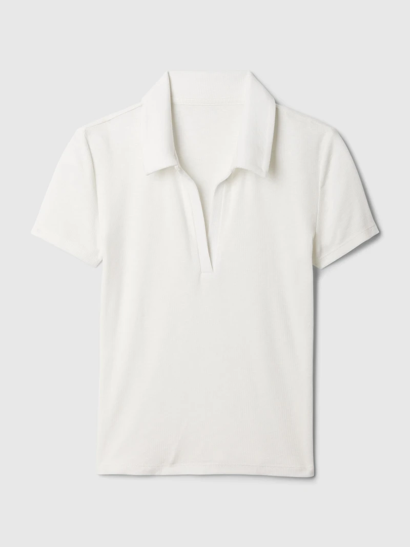 Essential Rib Polo Shirt