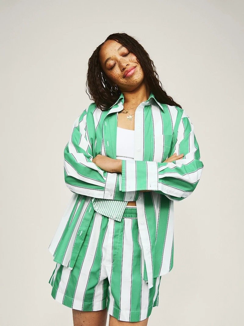 Organic Cotton Poplin Boxer Shorts