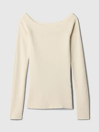 Off-Shoulder Sweater Top