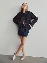 Denim Mini Skirt